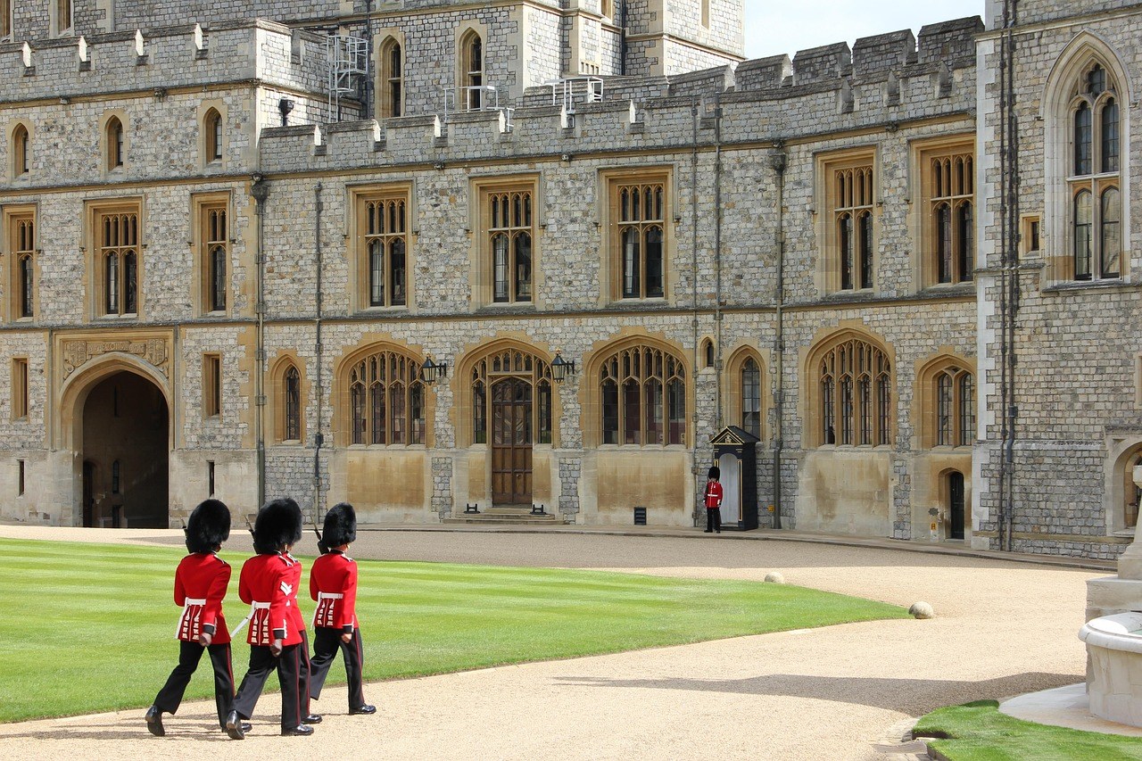 Windsor Castle walk way